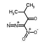 CAS 登录号：534569-96-5， 1-重氮基-3-甲基-1-硝基-2-丁酮