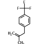 CAS 登录号：53482-96-5， 1-(2-甲基-2-丙烯-1-基)-4-(三氟甲基)苯