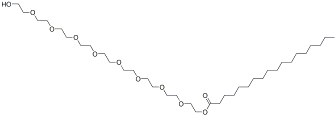 CAS 登录号：5349-52-0， 26-羟基-3,6,9,12,15,18,21,24-八氧杂二十六烷-1-基硬脂酸酯