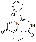 CAS#: 53491-50-2, 3,4,6,7-Tetrahydro-10-Chloro-1-Phenyl-8H-Pyrido[3,2,1-jk][1,4]Benzodiazepine-4,8-Dione