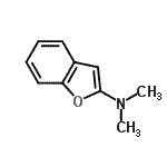 CAS 登录号：53541-62-1， N,N-二甲基-1-苯并呋喃-2-胺