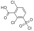 CAS 登录号：53553-05-2， 2,6-二氯-3-氯磺酰基-苯甲酸