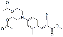 CAS#: 53554-75-9, Methyl 3-[4-[Bis[2-(Acetoxy)Ethyl]Amino]-2-Methylphenyl]-2-Cyanoacrylate