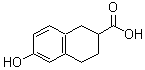 CAS#: 53567-96-7, 6-Hydroxy-1,2,3,4-Tetrahydro-2-Naphthalenecarboxylic Acid