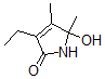 CAS#: 53573-42-5, 4,5-Dimethyl-3-ethyl-5-hydroxy-3-pyrrolin-2-one