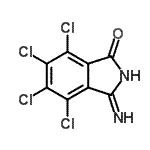 CAS#: 5358-09-8, 3-Amino-4,5,6,7-Tetrachloro-1H-Isoindol-1-One