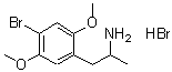 CAS#: 53581-53-6, (+/-)-2,5-Dimethoxy-4-Bromo-Amphetamine Hydrobromide