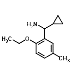 CAS#: 535926-40-0, 1-Cyclopropyl-1-(2-Ethoxy-5-Methylphenyl)Methanamine