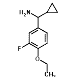 CAS 登录号：535926-53-5， 1-环丙基-1-(4-乙氧基-3-氟苯基)甲胺