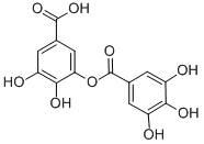 CAS 登录号：536-08-3， 鞣酸