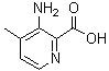 CAS#: 53636-30-9, 3-Amino-4-Methyl-2-Pyridinecarboxylic Acid