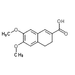 CAS 登录号：53684-50-7， 6,7-二甲氧基-3,4-二氢-2-萘甲酸