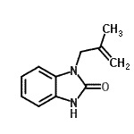 CAS 登录号：537009-83-9， 1-(2-甲基-2-丙烯-1-基)-1,3-二氢-2H-苯并咪唑-2-酮