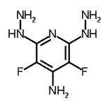 CAS#: 537033-82-2, 3,5-Difluoro-2,6-Dihydrazino-4-Pyridinamine