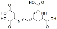 CAS 登录号：5375-63-3， 1,2,3,4-四氢-4-[2-[(1,2-二羧基乙基)亚氨基]亚乙基]吡啶-2,6-二甲酸