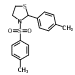 CAS#: 537677-95-5, 2-(4-Methylphenyl)-3-[(4-Methylphenyl)Sulfonyl]-1,3-Thiazolidine