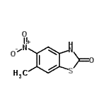 CAS#: 53827-54-6, 6-Methyl-5-Nitro-1,3-Benzothiazol-2(3H)-One