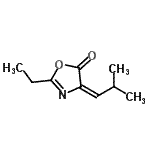 CAS#: 538339-48-9, (4E)-2-Ethyl-4-(2-Methylpropylidene)-1,3-Oxazol-5(4H)-One