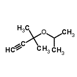 CAS#: 53907-63-4, 3-Isopropoxy-3-Methyl-1-Butyne