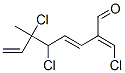 CAS#: 53915-35-8, 5,6-Dichloro-2-(Chloromethylene)-6-Methyl-3,7-Octadienal