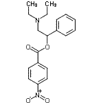 CAS#: 53915-51-8, 2-(Diethylamino)-1-Phenylethyl 4-Nitrobenzoate