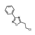 CAS#: 53919-74-7, 5-(2-Chloroethyl)-3-Phenyl-1,2,4-Oxadiazole