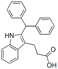 CAS#: 53924-31-5, 3-(2-Benzhydryl-1H-Indol-3-Yl)Propanoic Acid