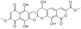 CAS 登录号：53969-01-0， 绛红霉素