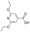 CAS 登录号：5397-75-1， 2,6-二乙氧基异烟酸