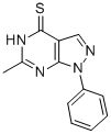 CAS#: 5399-43-9, 6-Methyl-1-Phenyl-1,5-Dihydro-4H-Pyrazolo[3,4-d]Pyrimidine-4-Thione