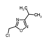 CAS#: 54042-97-6, 5-(Chloromethyl)-3-Isopropyl-1,2,4-Oxadiazole