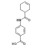 CAS#: 54056-83-6, 4-[(3-Cyclohexen-1-Ylcarbonyl)Amino]Benzoic Acid