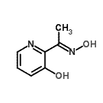 CAS#: 540750-58-1, 2-[(1E)-N-Hydroxyethanimidoyl]-3-Pyridinol
