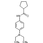 CAS 登录号：540795-28-6， N-[4-(二乙基氨基)苯基]环戊烷甲酰胺