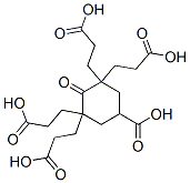 CAS 登录号：5408-01-5， 3,3,5,5-四(2-羧基乙基)-4-氧代-环己烷-1-羧酸