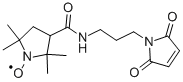 CAS 登录号：54135-55-6， (3S)-1-羟基-N-(3-马来酰亚胺基丙基)-2,2,5,5-四甲基吡咯烷-3-甲酰胺