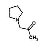 CAS#: 54151-38-1, 1-(1-Pyrrolidinyl)Acetone