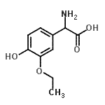 CAS#: 54172-60-0, Amino(3-Ethoxy-4-Hydroxyphenyl)Acetic Acid