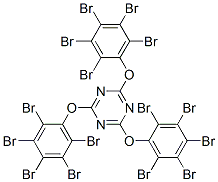 CAS 登录号：54203-05-3， 2,4,6-三(五溴苯氧基)-1,3,5-三嗪