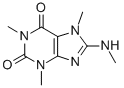 CAS#: 5422-30-0, 1,3,7-Trimethyl-8-Methylamino-Purine-2,6-Dione