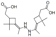 CAS#: 5422-97-9, 3,3'-[1,1'-(Hydrazine-1,2-Diylidene)Diethyl]Bis[2,2-Dimethylcyclobutane-1-Acetic Acid]