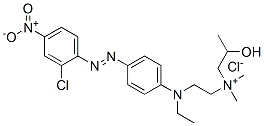 CAS#: 54229-13-9, [2-[[4-[(2-Chloro-4-Nitrophenyl)Azo]Phenyl]Ethylamino]Ethyl](2-Hydroxypropyl)Dimethylammonium Chloride