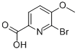 CAS#: 54232-43-8, 6-Bromo-5-Methoxy-2-Pyridinecarboxylic Acid