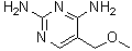 CAS 登录号：54236-98-5， 5-(甲氧基甲基)-2,4-嘧啶二胺