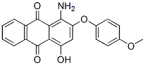 CAS 登录号：54243-60-6， 1-氨基-4-羟基-2-(4-甲氧基苯氧基)蒽醌