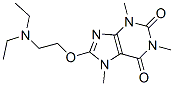 CAS 登录号：5426-72-2， 8-[2-(二乙基氨基)乙氧基]-3,7-二氢-1,3,7-三甲基-1H-嘌呤-2,6-二酮
