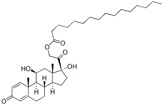 CAS#: 54267-10-6, 11beta,17,21-Trihydroxypregna-1,4-Diene-3,20-Dione 21-Palmitate