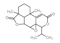 CAS#: 54267-49-1, (1aR,10abeta,10balpha)-2beta-Isopropyl-5balpha,8abeta-Dimethyl-6,7,8,8bbeta,10a,10b-Hexahydro-4H,9H-Furo[2',3',4':4,5]Oxireno[2,3]Naphtho[2,1-c]Pyran-4,9-Dione