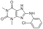CAS#: 5429-34-5, 8-[(2-Chlorophenyl)Amino]-3,7-Dihydro-1,3-Dimethyl-1H-Purine-2,6-Dione