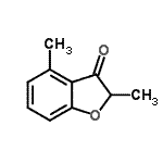 CAS#: 54365-76-3, 2,4-Dimethyl-1-Benzofuran-3(2H)-One
